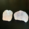 Natural Rose Quartz Rough 171.31 Carats 2 Piece 5A Quality For Healing Uncut Raw Gemstone