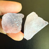 Natural Rose Quartz Rough 136.5 Carats 2 Piece 5A Quality For Healing Uncut Raw Gemstone