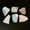 Natural Rose Quartz Rough 166.03 Carats 6 Piece 5A Quality For Healing Uncut Raw Gemstone