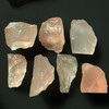 Natural Rose Quartz Rough 356.96 Carats 7 Piece 5A Quality For Healing Uncut Raw Gemstone