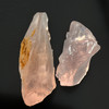 Natural Rose Quartz Rough 80.15 Carats 2 Piece 5A Quality For Healing Uncut Raw Gemstone