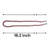 Natural Ruby Rondelle Facet Cut Beads Necklace