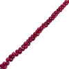 Natural Ruby 7mm Heart Briolette Facet Cut VS Clarity Carmine Color Loose Birthday Precious Beads