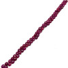 Natural Ruby 7mm Heart Briolette Facet Cut Scarlet Color VVS Clarity Loose Precious Gemstone Beads