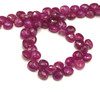 Natural Ruby 7mm Briolette Facet Cut VS Clarity Carmine Color Heart Loose Precious Gemstone Beads