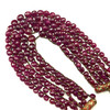 Natural Ruby 8-5 mm Heart Briolette Facet Cut VVS Clarity Carmine Color Loose Precious Gemstone Beads
