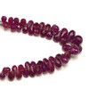 Natural Ruby 8x5-4x3 mm Drop Briolette Facet Cut VVS Clarity Carmine Color Loose Precious Gemstone Beads