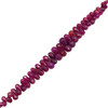 Natural Ruby 8x5-4x3 mm Drop Briolette Facet Cut VVS Clarity Carmine Color Loose Precious Gemstone Beads