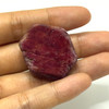 Natural Ruby Uncut Rough Mozambique Mines 1 Piece 127.03 Carats Super High Grade Scarlet Color Unique One of a Kind Rock Gemstone