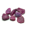 Natural Ruby Uncut Rough Mozambique Mines 7 Piece 262.3 Carats Super High Grade Hot Pink Color Rock Gemstone