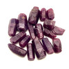 Natural Ruby Uncut Rough Madagascar Mines 17 Piece 280.6 Carats Super High Grade Carmine Color Rock Gemstone