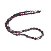 Garnet Natural Handmade Plain Smooth Fancy Gemstone Beaded Necklace Jewelry