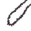 Garnet Natural Handmade Drop Smooth Plain Gemstone Beaded Necklace Jewelry