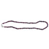 Garnet Natural Handmade Drop Plain Smooth Gemstone Beaded Necklace Jewelry