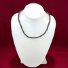 Garnet Natural Handmade Plain Ball Gemstone Beaded Necklace Jewelry