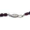 Garnet Natural Handmade Plain Smooth Mani Gemstone Beaded Necklace Jewelry