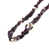 Garnet Natural Handmade Plain Smooth Fish Shape Gemstone Beaded Necklace Jewelry