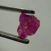 Natural Ruby Uncut Earth mined Rough Super High Grade 2.47 Carats Carmine Color Kenya Mines Raw Gemstone July Birthstone