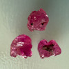 Natural Ruby Uncut Earth mined Rough Super High Grade 5.8 Carats 3 Pcs Carmine Color Kenya Mines Raw Gemstone Jewelry Making