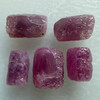 Natural Ruby Uncut Earth mined Rough Super High Grade 18.65 Carats 5 Pcs Merlot Color Guinea Mines Raw Gemstone July Birthstone