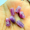 Natural Ruby Uncut Earth mined Rough Super High Grade 24 Carats 6 Pcs Merlot Color Guinea Mines Raw Gemstone July Birthstone