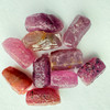 Natural Ruby Uncut Earth mined Rough Unheated 37.35 Carats 10 Pcs Pink Color Guinea Mines Raw Gemstone July Birthstone