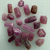 Natural Ruby Uncut Earth mined Rough Super High Grade 44.05 Carats 22 Pcs Merlot Color Guinea Mines Raw Gemstone Jewelry Making
