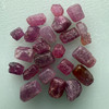 Natural Ruby Uncut Earth mined Rough Super High Grade 44.4 Carats 22 Pcs Merlot Color Guinea Mines Raw Gemstone Jewelry Making