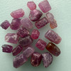 Natural Ruby Uncut Earth mined Rough Super High Grade 44.4 Carats 22 Pcs Merlot Color Guinea Mines Raw Gemstone Jewelry Making