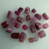 Natural Ruby Uncut Earth mined Rough Super High Grade 44.4 Carats 22 Pcs Merlot Color Guinea Mines Raw Gemstone Jewelry Making