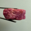 Natural Ruby Uncut Earth mined Rough 25.4 Carats 1 Pcs Super High Grade Hot Pink Color Mozambique Mines Raw Gemstone July Birthstone