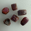 Natural Ruby Uncut Earth mined Rough 21.2 Carats 6 Pcs Madagascar Mines Raw Gemstone Jewelry Making July Birthstone