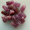 Natural Ruby Uncut Earth mined Rough High Grade 66.65 Carats 15 Pcs Hot Pink Color Guinea Mines Raw Gemstone Wire Wrapping