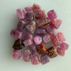 Natural Ruby Uncut Earth mined Rough High Grade 80.05 Carats 28 Pcs Hot Pink Color Guinea Mines Raw Gemstone Jewelry Making