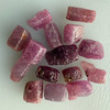 Natural Ruby Uncut Earth mined Rough Unheated 71.45 Carats 15 Pcs Pink Color Guinea Mines Raw Gemstone Wire Wrapping