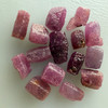 Natural Ruby Uncut Earth mined Rough High Grade 71.45 Carats 15 Pcs Hot Pink Color Guinea Mines Raw Gemstone Wire Wrapping