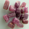 Natural Ruby Uncut Earth mined Rough High Grade 71.45 Carats 15 Pcs Hot Pink Color Guinea Mines Raw Gemstone Wire Wrapping