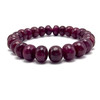Exclusive Natural Ruby Bracelet 9-11mm Rondelle Plain VVS Clarity Crimson Color Unisex July Birthstone Gemstone Jewelry Boosts Energy & MotivationExclusive Natural Ruby Bracelet 9-11mm Rondelle Plain VVS Clarity Crimson Color Unisex July Birthstone Gemstone Jewelry Boosts Energy & Motivation