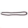 Natural Polished Ruby Necklace | 7–13mm Smooth Rondelle Beads 81 Pcs 405 Carats | Deep Burgundy Red VS Clarity | 22 Inch Elegant Gemstone Jewelry