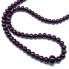 Natural Polished Ruby Necklace | 7–13mm Smooth Rondelle Beads 81 Pcs 405 Carats | Deep Burgundy Red VS Clarity | 22 Inch Elegant Gemstone Jewelry