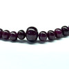 Natural Polished Ruby Necklace | 7–13mm Smooth Rondelle Beads 81 Pcs 405 Carats | Deep Burgundy Red VS Clarity | 22 Inch Elegant Gemstone Jewelry