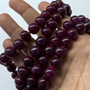 Crimson Red Ruby Necklace | 10–11mm Smooth Rondelle Beads 74 Pcs 772 Carats | VVS Clarity | 27 Inch Fine Gemstone Jewelry