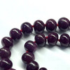 Natural Authentic Ruby Bead Necklace | 11–12mm Smooth Rondelle Beads 69 Pcs 883 Carats | Rich Crimson Red VVS Clarity | 27 Inch High-Value Gemstone Jewelry