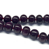 Natural Ruby Necklace | 11–13mm Smooth Rondelle Beads 60 Pcs 1010 Carats | Rich Crimson Red VVS Clarity | 25 Inch Heirloom-Style Gemstone Jewelry