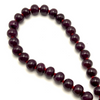 Earth-Mined Natural Ruby Necklace | 9–10mm Smooth Rondelle Beads 79 Pcs 610 Carats | Deep Crimson Red VVS Clarity | 26 Inch Investment-Grade Gemstone Jewelry