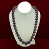 Natural Authentic Ruby Necklace | 12-19mm Rondelle Smooth Beads 81 Pieces 1183 Carats | Rich Crimson Red VVS Quality | 22 Inch Collector-Grade Gemstone Jewelry