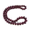 Natural Genuine Ruby Necklace | 12-16mm Rondelle Smooth Beads 58 Pcs 1292 Carats | Crimson Red VVS Clarity | 26 Inch High-Value Precious Gemstone Jewelry