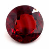 Natural Spessartite Garnet Gemstone Certified Round Flower Cut Intense Orange Color 7.85 Carat Flawless Clarity 11.8x11.8mm January Birthstone Jewellery For Vitality & Creativity Crystal for Passion & Strength