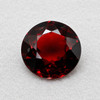 Natural Spessartite Garnet Gemstone Certified Round Flower Cut Intense Orange Color 7.85 Carat Flawless Clarity 11.8x11.8mm January Birthstone Jewellery For Vitality & Creativity Crystal for Passion & Strength