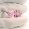 Natural Kunzite Gemstone Certified Oval Fancy Cut Lavender Pink Color 31.71 Carat Flawless